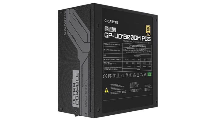 GIGABYTE ra mắt bộ nguồn UD1300GM PCIE 5.0 mới