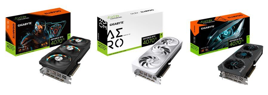 card đồ họa GeForce RTX 4070 Ti