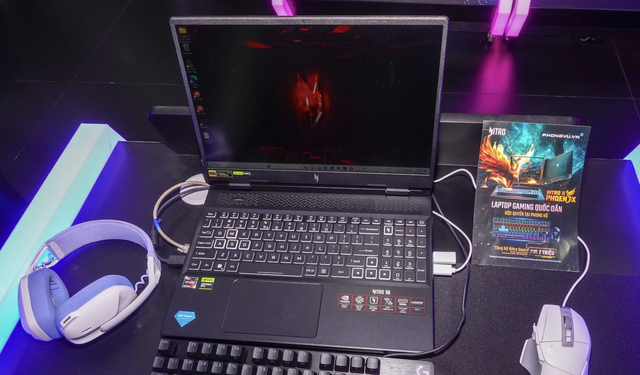 Laptop Acer Nitro 16 Phoenix chuyên dành cho game thủ được mở bán