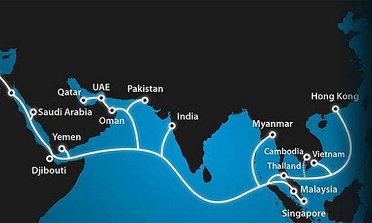 Cáp quang biển APG chưa sửa xong, tuyến AAE-1 đã gặp sự cố mới