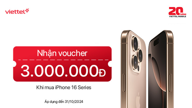 Viettel Mobile gửi tặng 200.000 ưu đãi hấp dẫn mừng tuổi 20