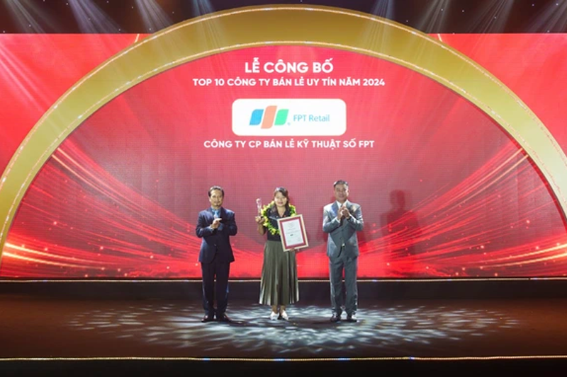 FPT Retail 8 năm liền vào top 10 công ty bán lẻ uy tín