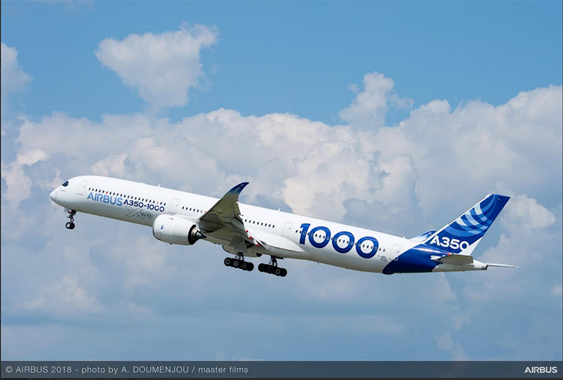 A350-1000 Airbus MSN059 taking off