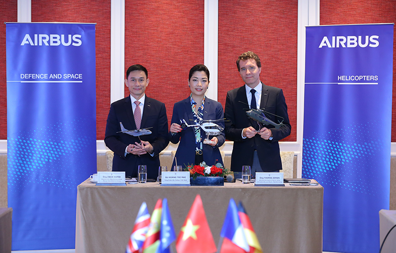 Airbus đẩy mạnh ứng dụng công nghệ, tăng cường hợp tác quốc phòng với Việt Nam