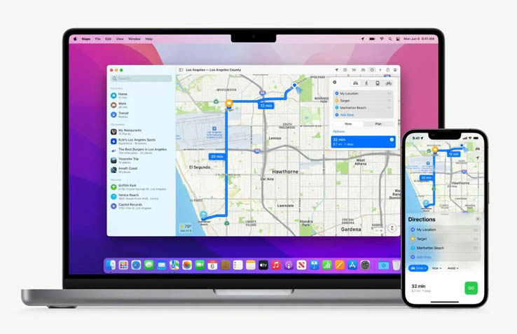 Apple phát hành ứng dụng Apple Maps trên nền web