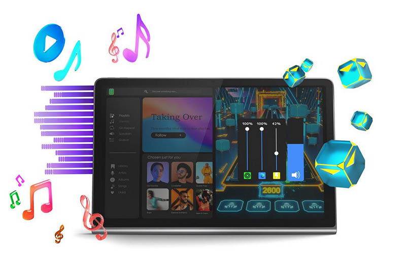 Lenovo ra mắt Tab Plus: Tablet giải trí sành điệu