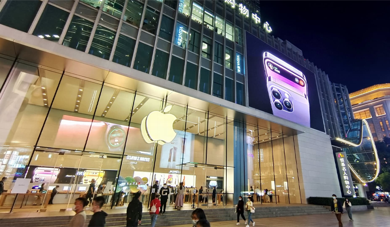 Apple mất "ngôi vương" tại thị trường smartphone Trung Quốc