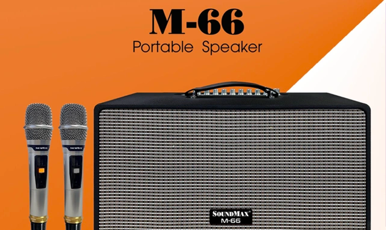 Loa giải trí di động SoundMax M-66 ra mắt với giá 5,15 triệu đồng