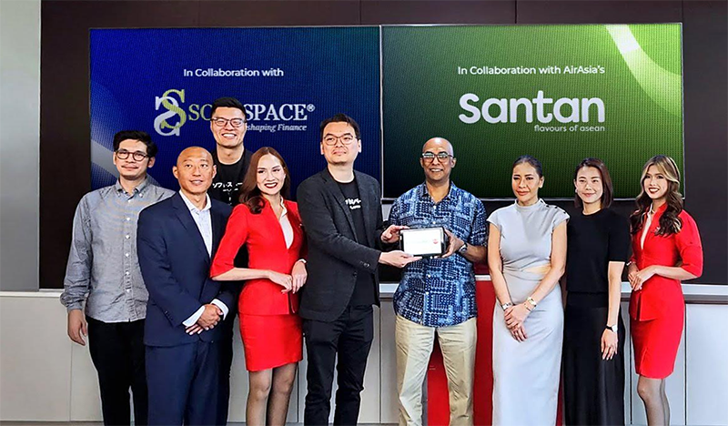 Santan và Soft Space nâng chất lượng dịch vụ chuyến bay lên tầm cao mới