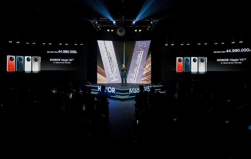 Honor Magic V5 ra mắt thị trường Việt Nam, giá từ 44,99 triệu đồng