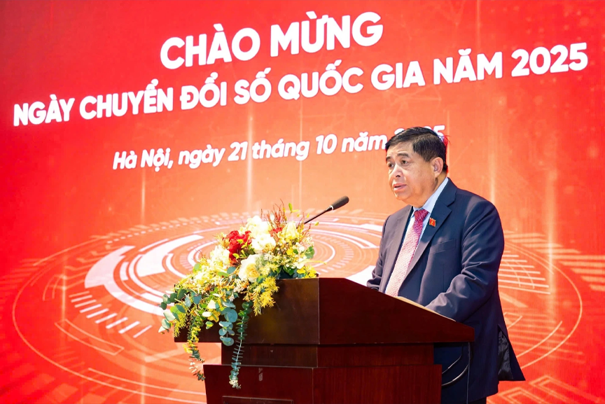 Phó thủ tướng Nguyễn Chí Dũng phát biểu tại sự kiện