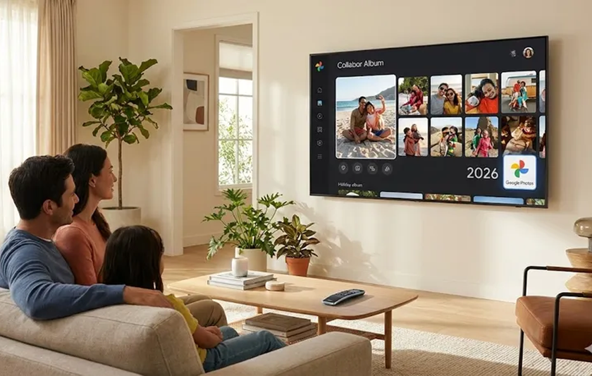 Samsung TV sẽ tích hợp Google Photos từ năm 2026