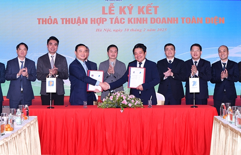 Lễ ký hợp tác giữa VNPT và Petrolimex