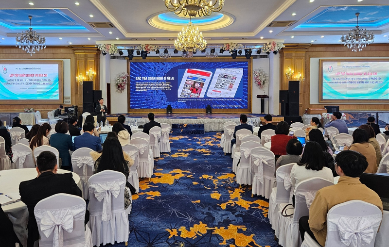Hải Phòng tổ chức lớp tập huấn ứng dụng AI trong báo chí