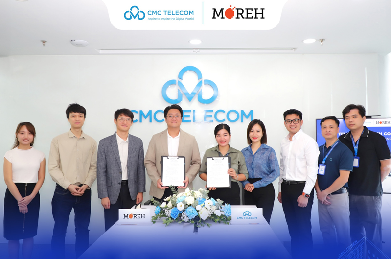 CMC Telecom và Tập đoàn Moreh ký kết hợp tác chiến lược