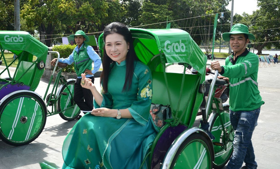 Huế: Ra mắt dịch vụ Grab Xích lô đầu tiên tại Việt Nam