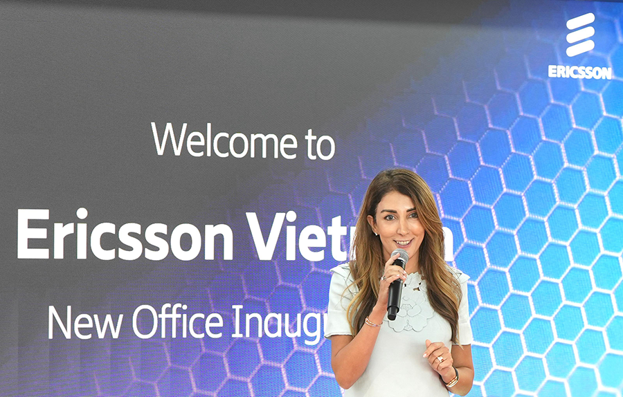 Bà Rita Mokbel, Chủ tịch Ericsson Việt Nam