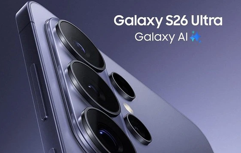 Galaxy S26 Ultra lộ diện nâng cấp camera