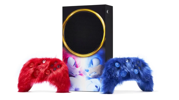 Microsoft tặng máy chơi game Xbox và bộ điều khiển Sonic the Hedgehog 2