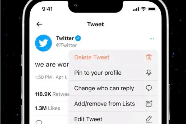 Twitter đang thử nghiệm nút chỉnh sửa tweet