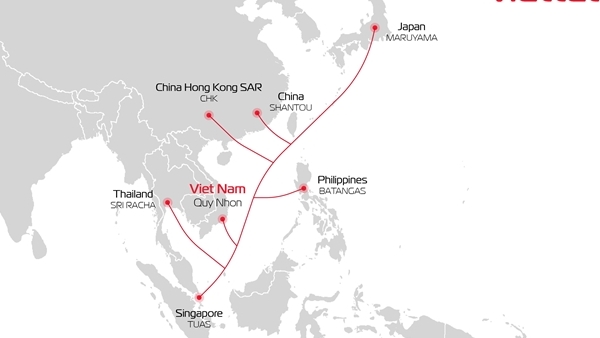 Viettel công bố cập bờ tuyến cáp ADC, băng thông lớn nhất Việt Nam