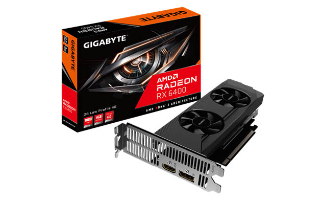GIGABYTE ra mắt card đồ họa AMD Radeon RX 6400