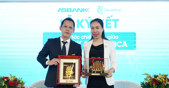 Genetica hợp tác chiến lược với ABBANK