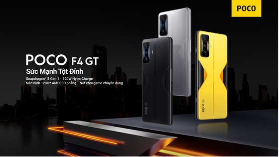 POCO chính thức ra mắt POCO F4 GT