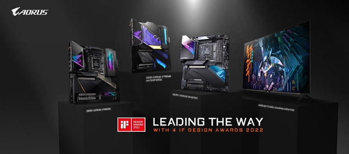 GIGABYTE đại thắng tại iF Design Award 2022