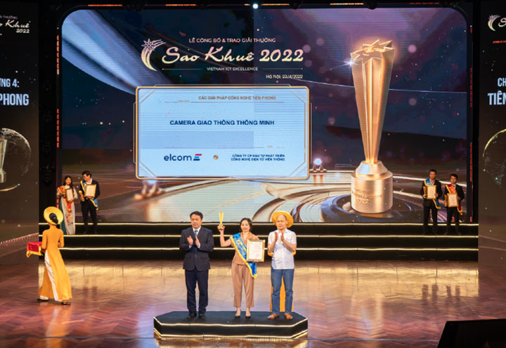Camera giao thông thông minh của ELCOM xuất sắc ghi danh Sao Khuê 2022