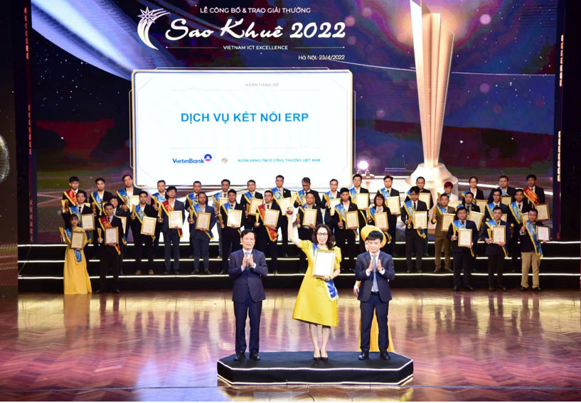 VietinBank ERP-Connect - Dịch vụ ngân hàng duy nhất lọt Top 10 Sao Khuê 2022