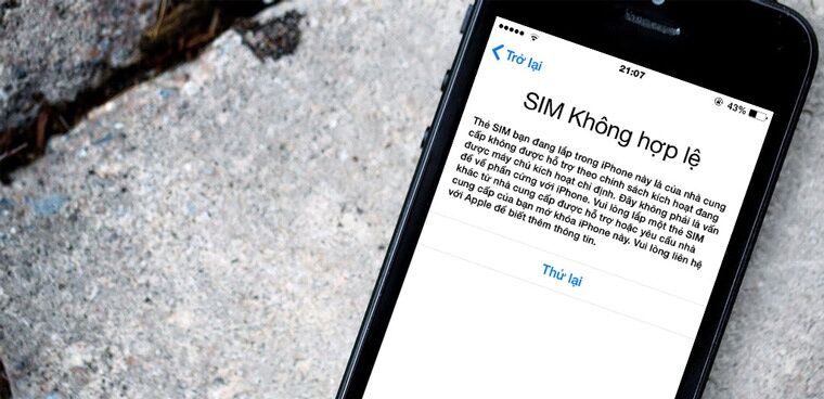 Giá iPhone lock lao dốc vì chưa thể kích hoạt ICCID