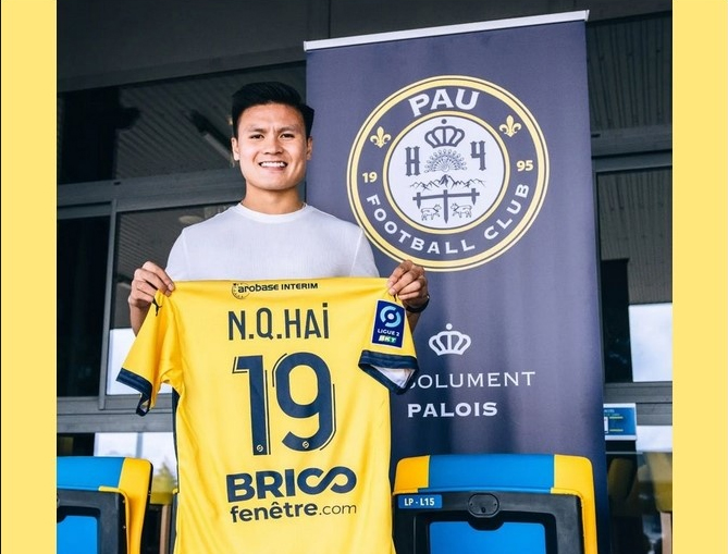 Số người theo dõi fanpage Pau FC tăng gấp 11 lần nhờ Quang Hải