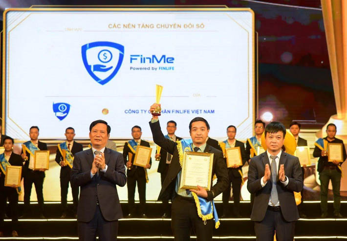 Ứng dụng công nghệ Bảo hiểm dựa trên nền tảng chuyển đổi số của Finlife nhận giải thưởng Sao Khuê 2022