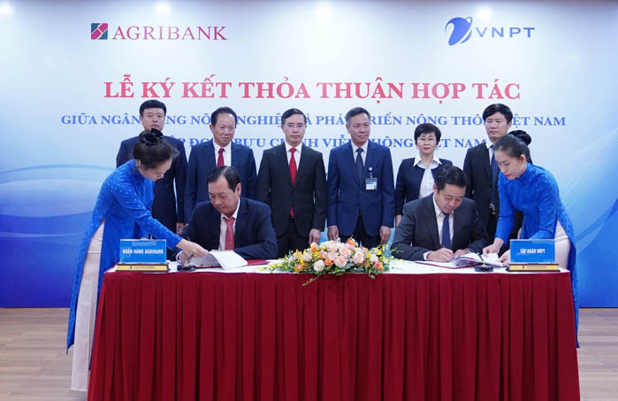 Tập đoàn VNPT và Agribank ký kết Thỏa thuận hợp tác toàn diện