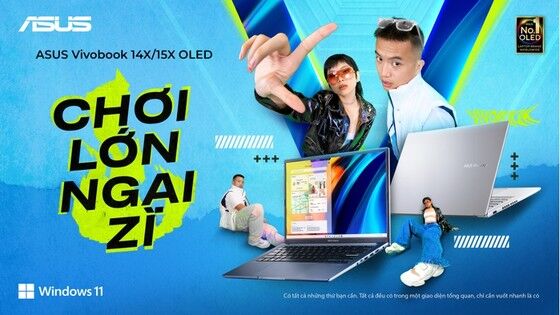 Vivobook 14X và 15X OLED của ASUS đã lên kệ tại thị trường Việt Nam