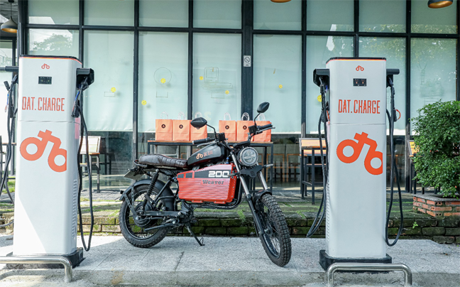Dat Bike triển khai trạm sạc pin siêu tốc Dat Charge