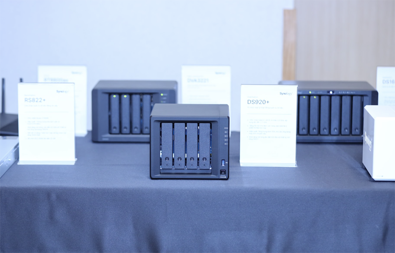 Synology giới thiệu các giải pháp lưu trữ dữ liệu mới