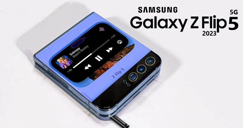 Galaxy Z Flip 5 sẽ được trang bị màn hình phụ lớn hơn đáng kể