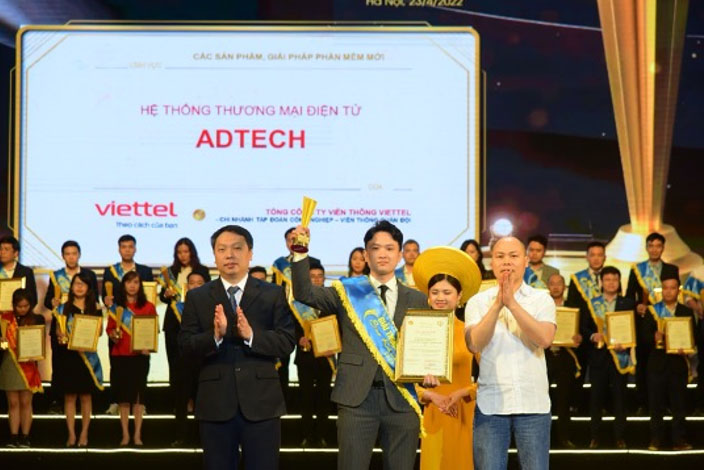 Hệ thống Thương mại điện tử Adtech được vinh danh tại Giải thưởng Sao Khuê 2022