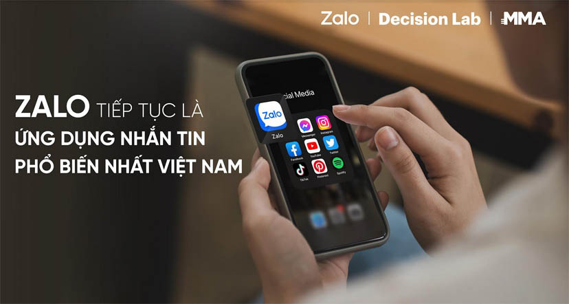 Vững ngôi đầu, Zalo tiếp tục là ứng dụng nhắn tin phổ biến nhất Việt Nam 2022