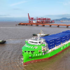 Tàu container chạy điện lớn nhất thế giới chính thức được khai thác thương mại