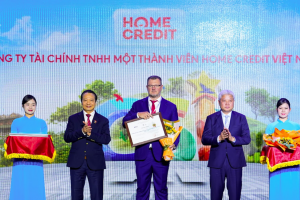 Home Credit xuất sắc lọt Top 10 Doanh nghiệp Bền vững