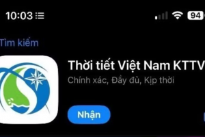 Ra mắt ứng dụng thời tiết Việt Nam theo vị trí người dùng