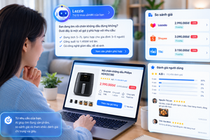 AI tái định hình trải nghiệm mua sắm trực tuyến