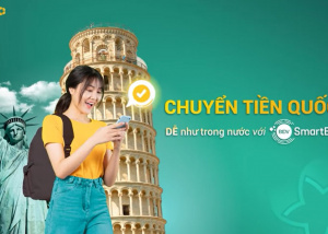 Chuyển tiền quốc tế dễ như trong nước với BIDV SmartBanking