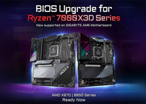 Bo mạch chủ GIGABYTE với BIOS cập nhật đảm bảo mang lại hiệu suất đáng tin cậy trên CPU Ryzen 7000X3D