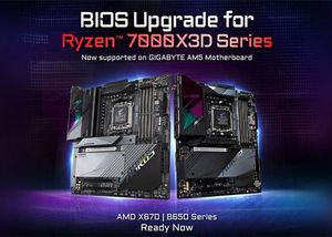 Bo mạch chủ GIGABYTE với BIOS cập nhật đảm bảo mang lại hiệu suất đáng tin cậy trên CPU Ryzen 7000X3D