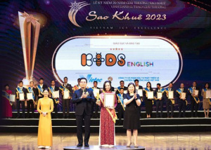 KIDSEnglish khẳng định vị trí trong lĩnh vực công nghệ giáo dục với Giải thưởng Sao Khuê 2023