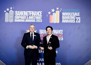Nam A Bank nhận giải Hệ sinh thái ngân hàng số sáng tạo 2023